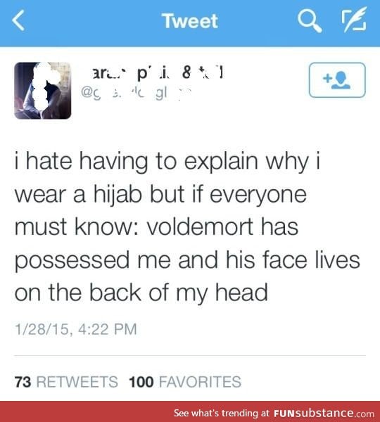 After being harassed for wearing a Hijab