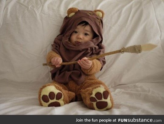 The cutest ewok ever