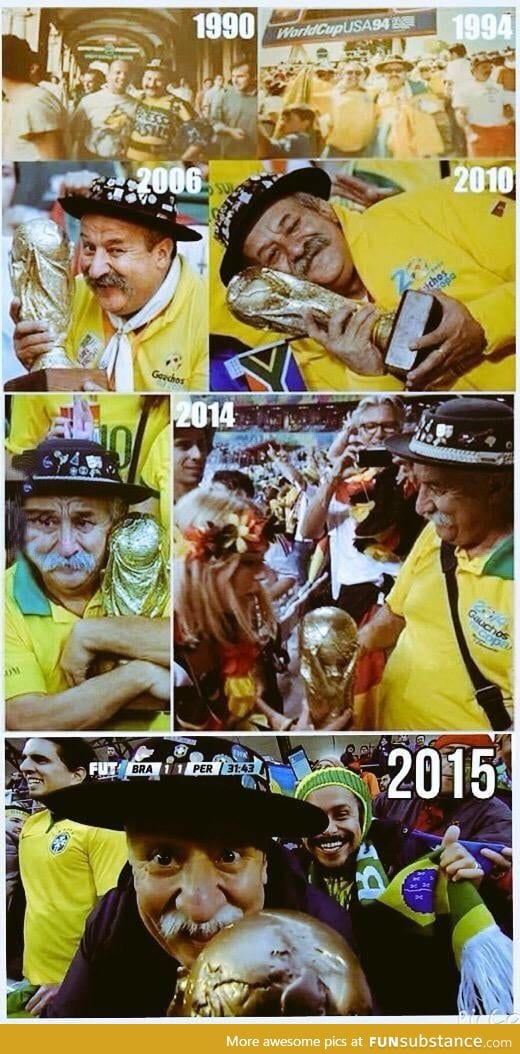 Brazil superfan Clovis Fernandes passed away