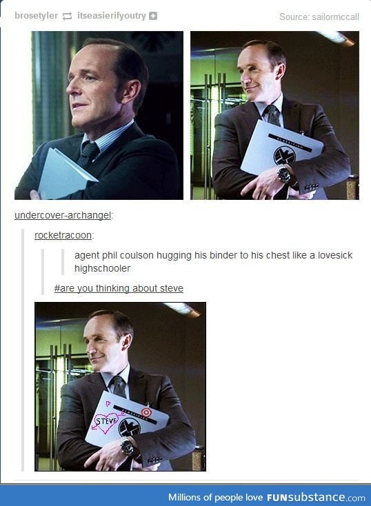 Coulson is basically us