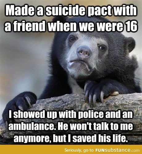 Confession bear