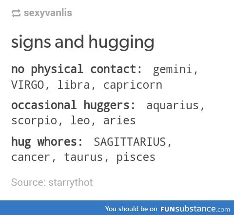 Occasional hugger right here