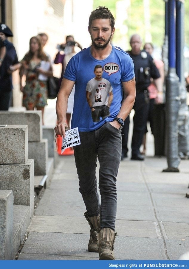 Actually going deeper sad Shia lebouf wearing a sad shia lebouf wearing a shia lebouf