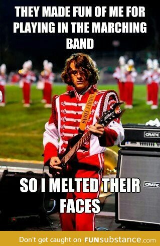 Marching band is my life now. At least for one more month.