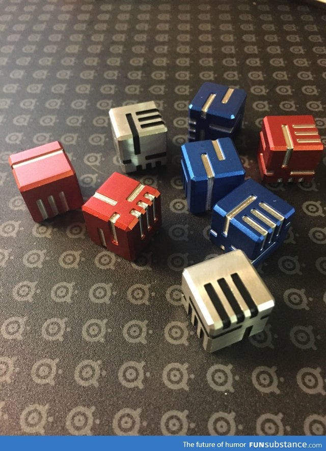 Futuristic dice