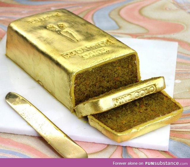 Golden cake