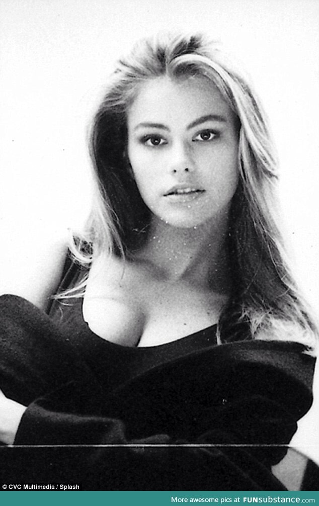 Sofia Vergara as a teen