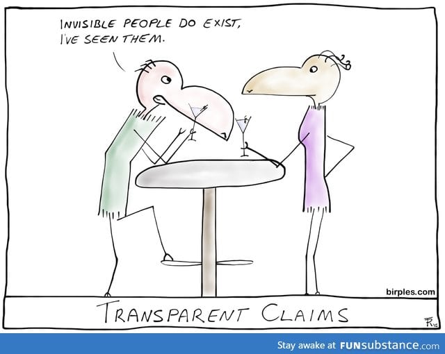 Transparent claims