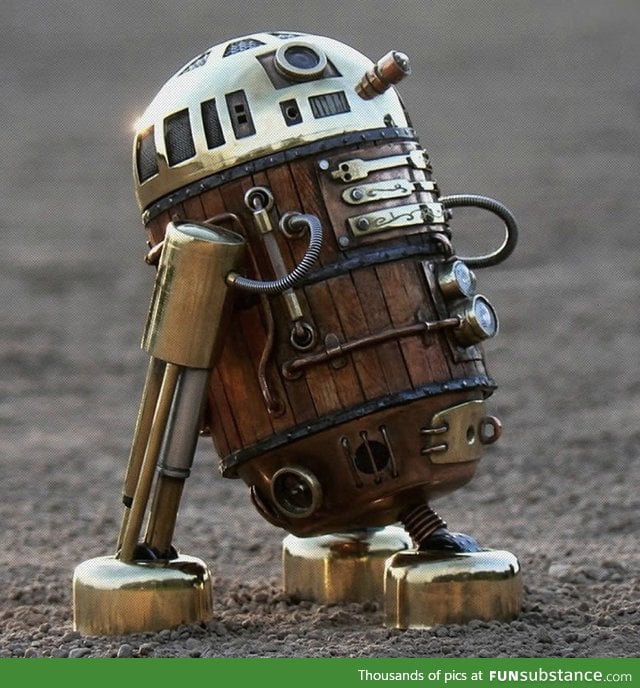 Steampunk r2-d2