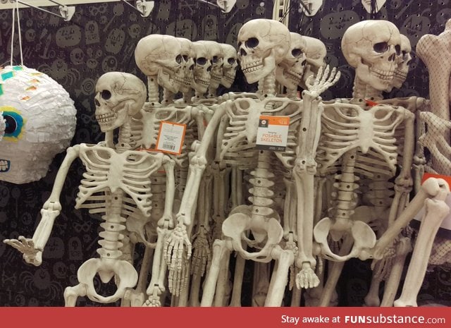 Judgemental skeletons are judgemental