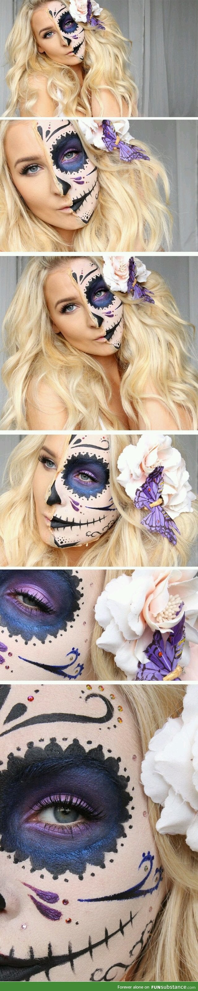 Any thoughts on this halloween makeup?