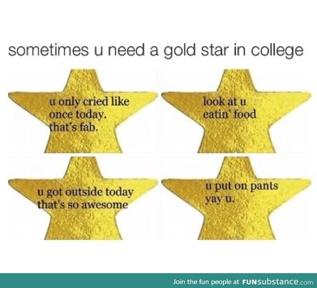 College Gold Stars