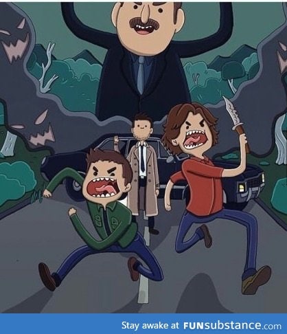 Adventure Time remix of Supernatural