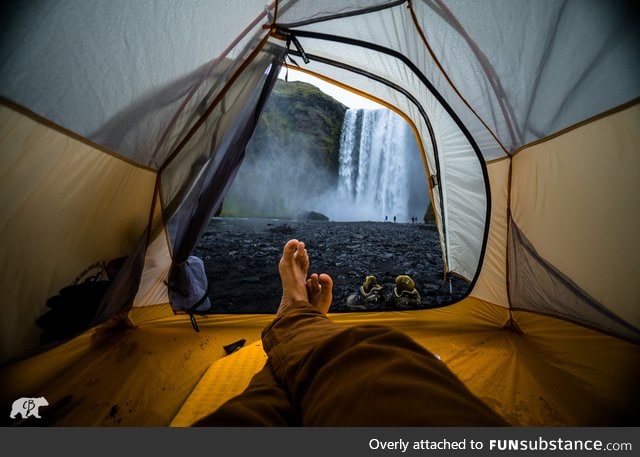 Tent with a view