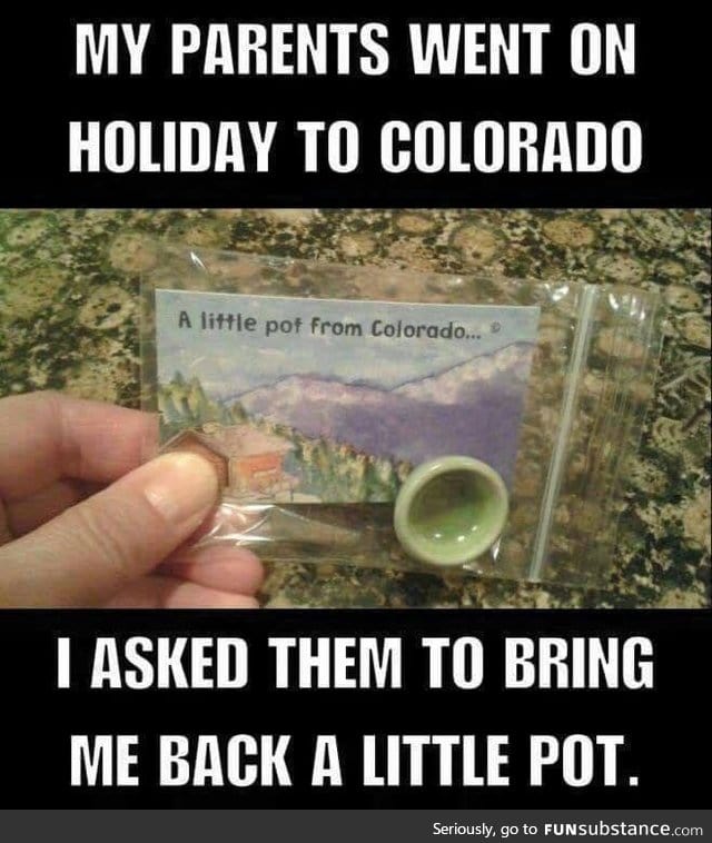 A little pot please