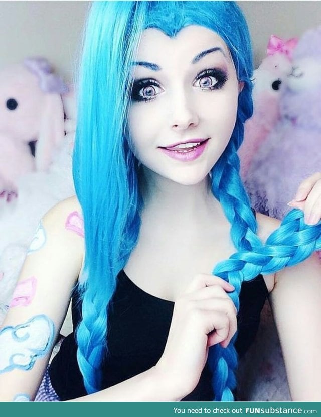 Jinx cosplay