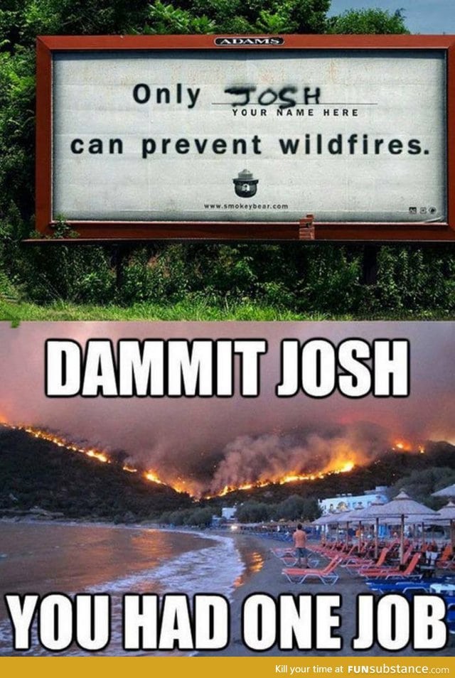 Dammit josh