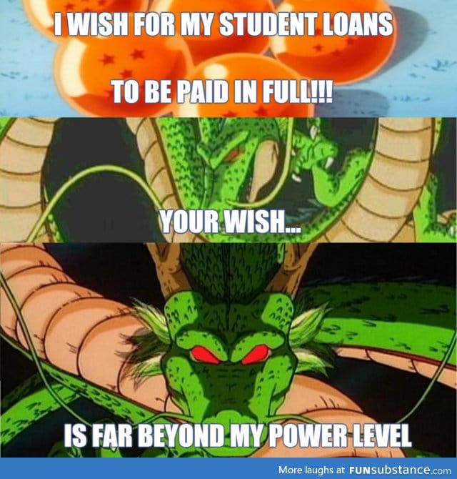 Dammit shenron!