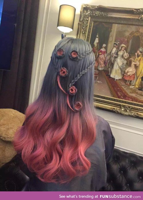 Awesome hair dye