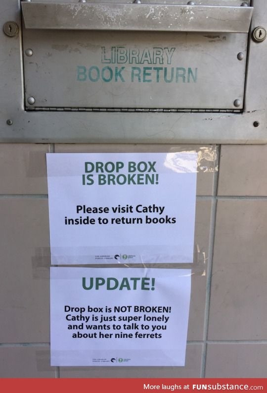 nice try Cathy!