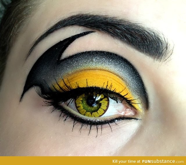 Batman eye makeup?