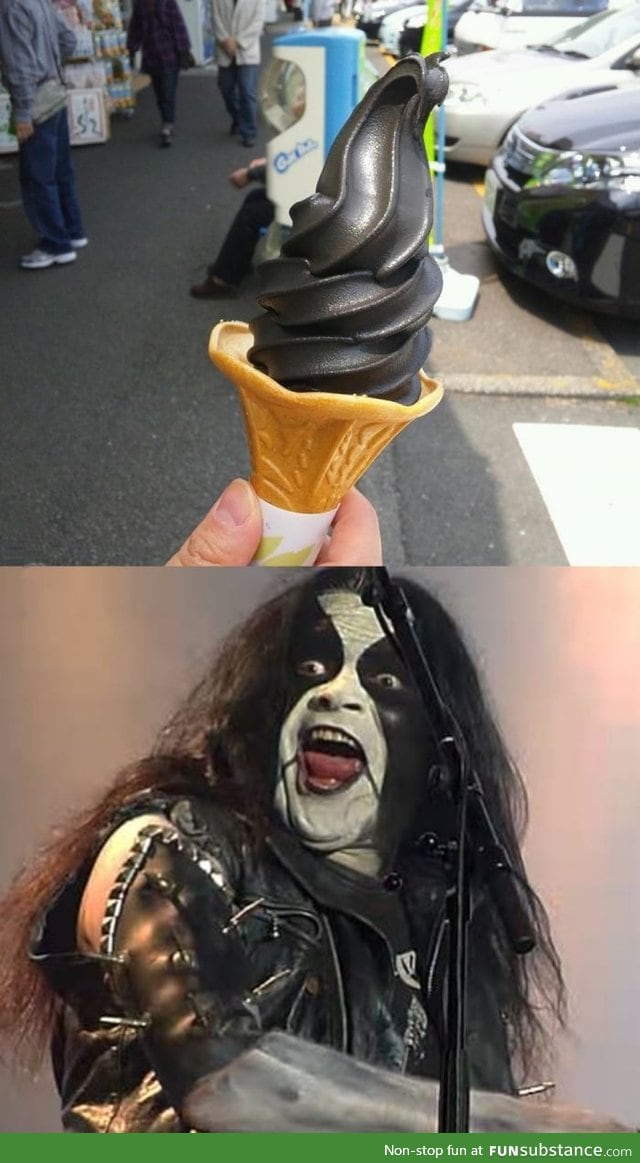 Ice cream of northern darkness