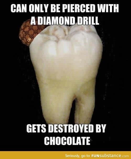 Scumbag teeth