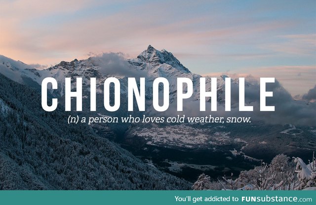 Chionophile