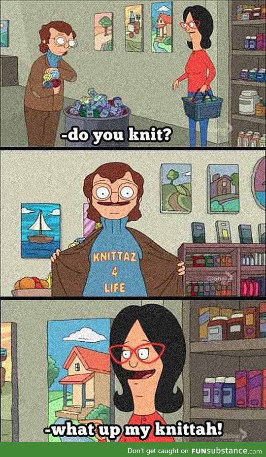 Knitters unite