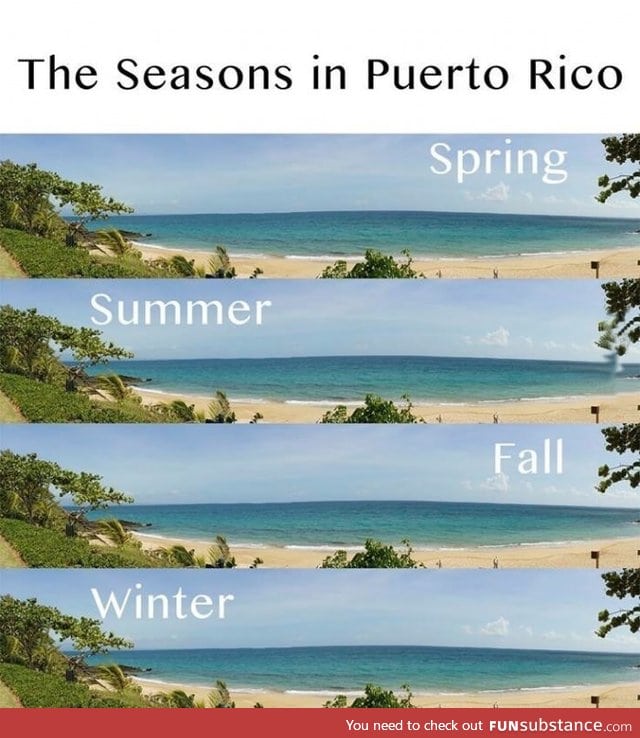 Seasons in Puerto Rico