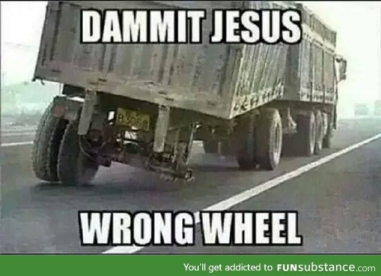 Dammit jesus!