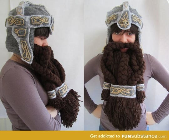 When crafts become legendary: A dwarven helmet