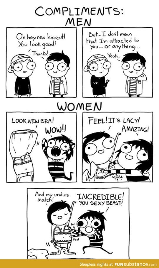 Compliments: Men vs. Women