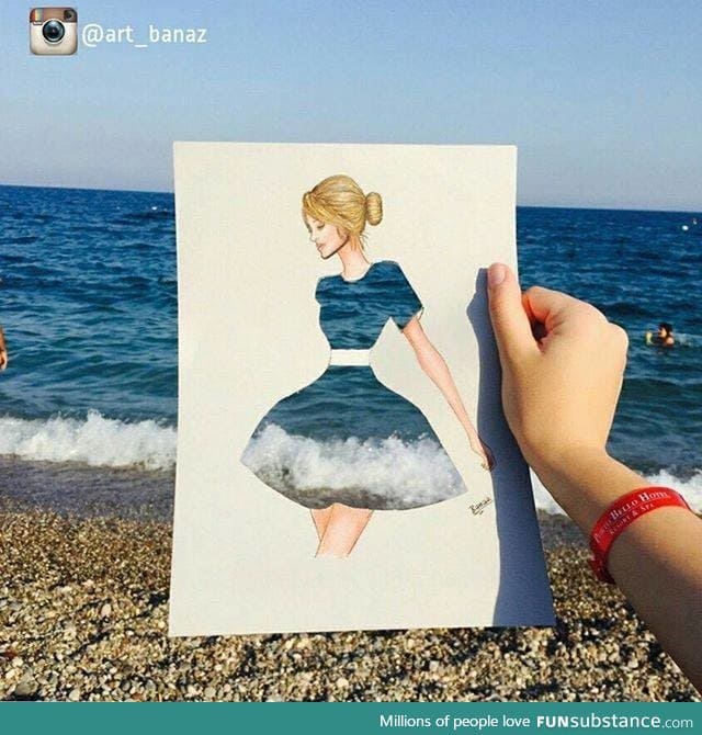 Ocean dress