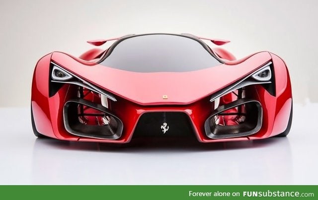 This is the new concept Ferrari: The F80 is supposed to replace the LaFerrari model