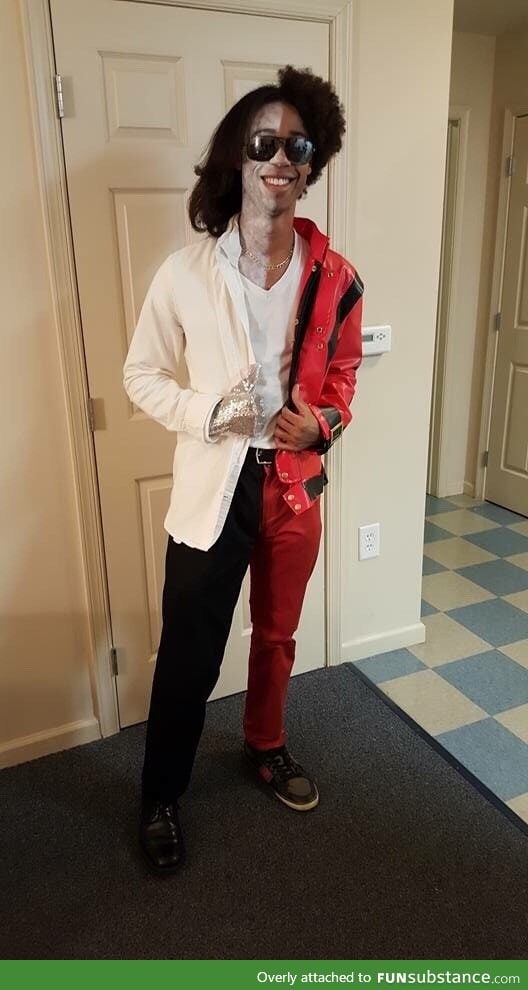 Best Michael Jackson costume I have ever seen