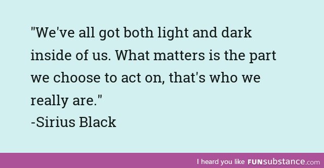 Happy Birthday Sirius Black, a fictional inspiration to all.