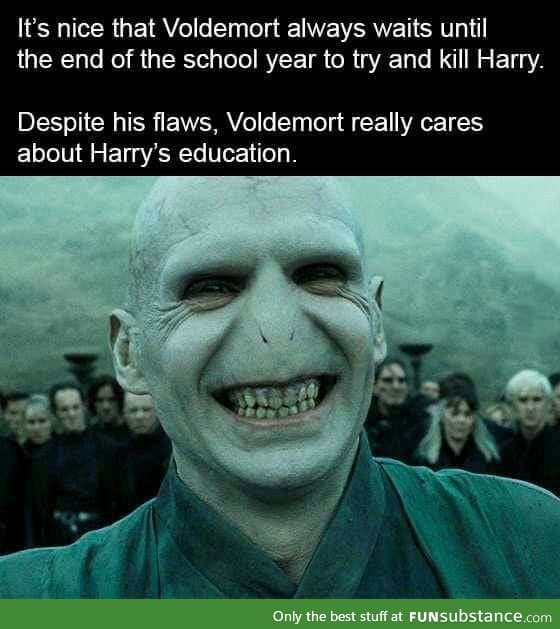 Good guy Voldemort