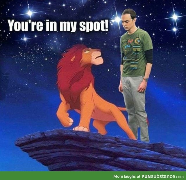 Oh sheldon!