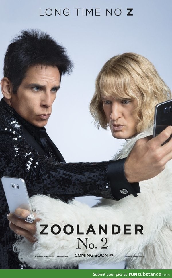 'zoolander 2' official movie poster