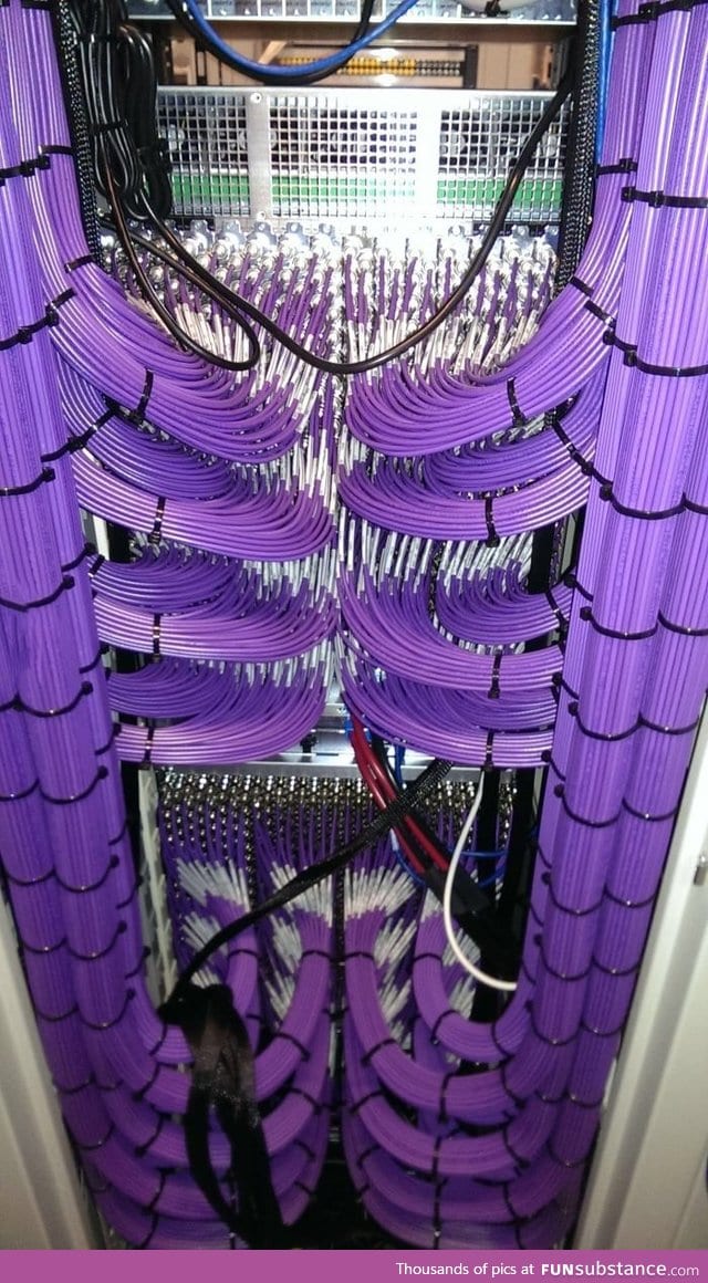 Beautiful cabling