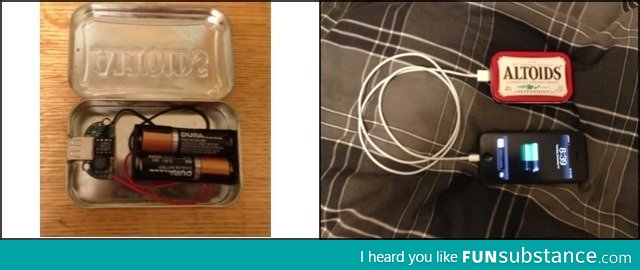 Hidden charger