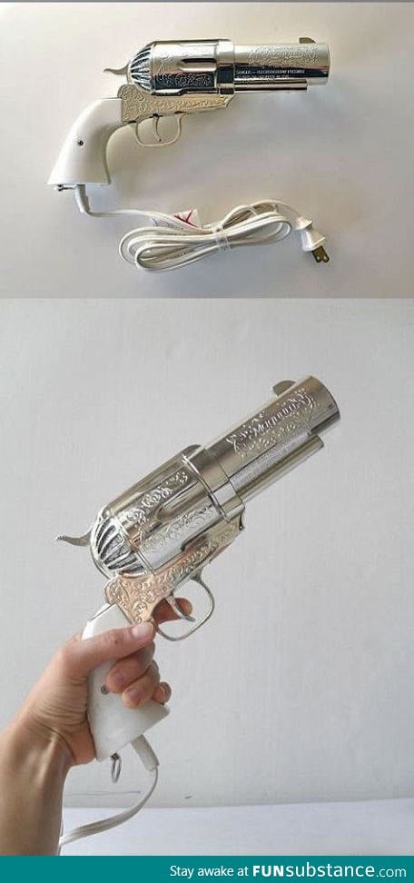 Badass hair dryer