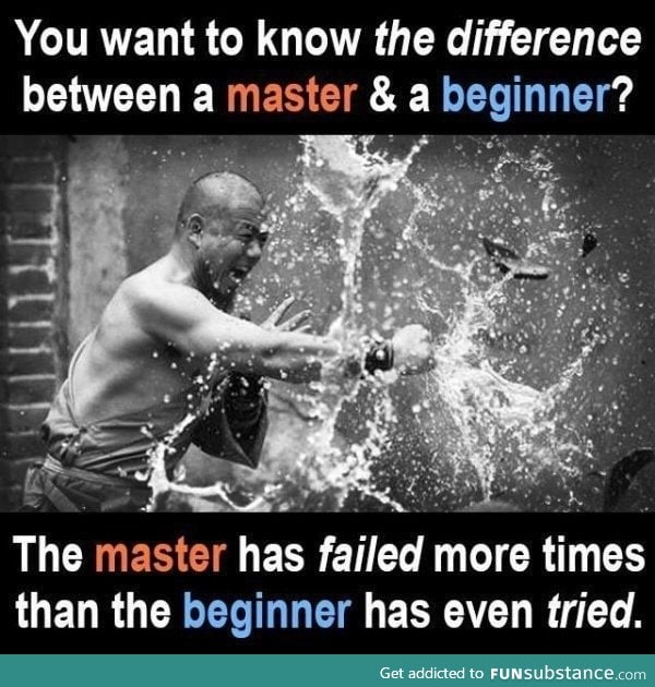 Master vs biginner