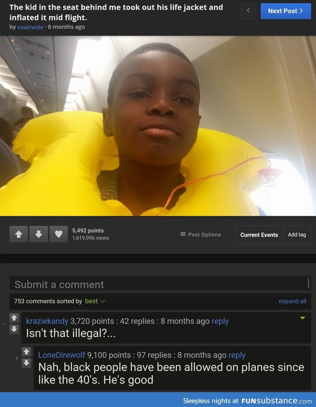 When the comment makes the post