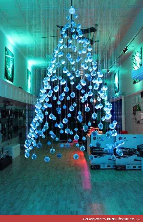 Trippy idea for a christmas tree