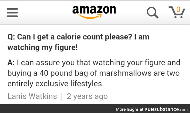 Calorie count