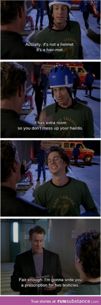 Scrubs is HILARIOUS, amirite?