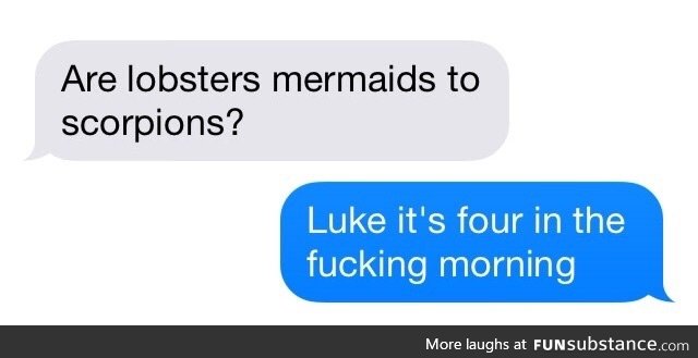 Dammit Luke