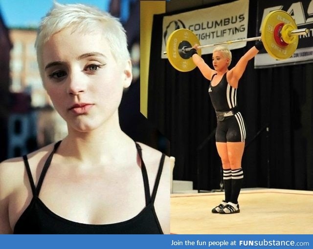 Tinkerbell weightlifter Samantha Wright